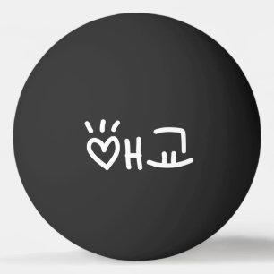 애 교 Aegyo   Hangul Language Ping Pong Tischtennisball