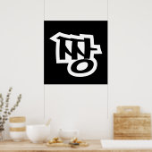 짱 JJANG - Die BEST ~ Koreanische Slang Hangul-Spra Poster (Küche)