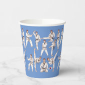 태 권 도 Taekwondo Korean Martial Art Pappbecher (Links)