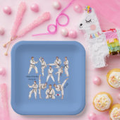 태 권 도 Taekwondo Korean Martial Art Personalisiert Pappteller (Party)