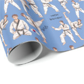 태 권 Taekwondo Martial Arts of Korea (Junge) Geschenkpapier (Rolleneckpunkt)