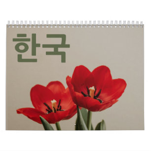 한 국 력 Korea Calendar in Koreanischer Sprache 2026 Kalender