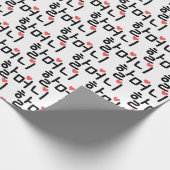 할 머 Oma 니 koreanischen Wrapping Paper Geschenkpapier (Ecke)