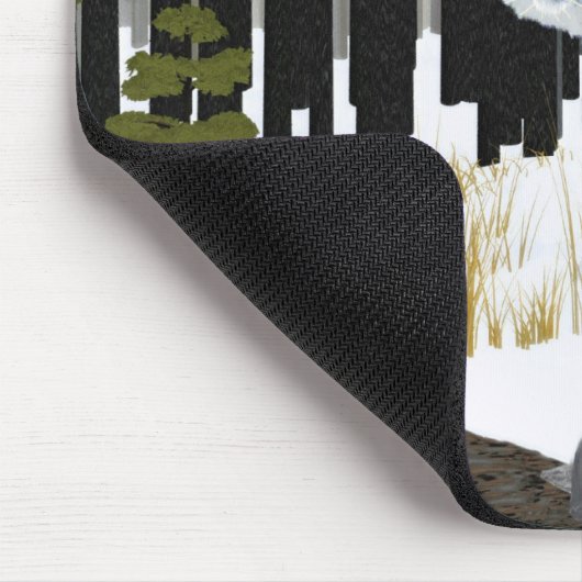 호 랑 이 (Sibirischer Tiger) Mousepad (Ecke)