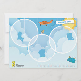 2019カレンダー2月