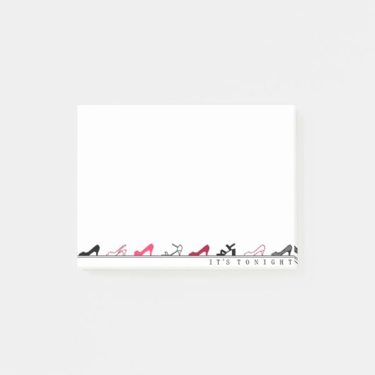 IT’S TONIGHT POST-IT KLEBEZETTEL (Vorderseite)