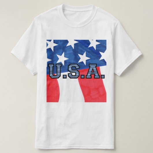 𝐔.𝐒.𝐀 T-Shirt (Design vorne)