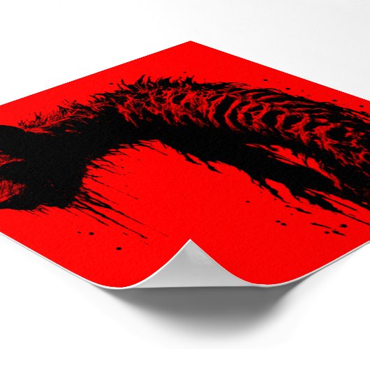 𝗖 𝗩 | Matt Paper Print Poster (Ecke)