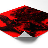 𝗠 𝗔 𝗚 𝗚 𝗢 𝗧 𝗡 𝗘 | Matt Paper Print Poster (Ecke)