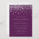 Suche nach lila hochzeit einladungen Elegant