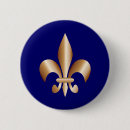 Suche nach französische lilie buttons Gold
