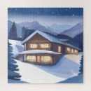 Suche nach berge puzzle Hütte