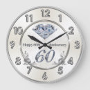 Suche nach 60 hochzeitstag wanduhren Jubiläum