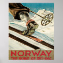 Suche nach bergen norwegen poster Vintag