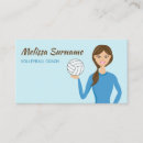 Suche nach volleyball gear visitenkarten Trainer