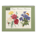 Suche nach vintage illustrationen kalender Blume
