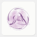 Suche nach yoga posen aufkleber Wellness