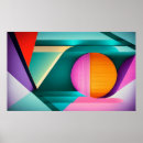 Suche nach gefahr poster Abstrakt