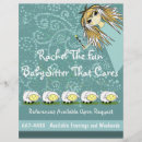 Suche nach babysitter flyer Tagesbetreuung