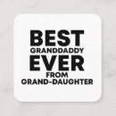 Suche nach großvater visitenkarten Väter