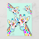 Suche nach bunte giraffe postkarten Jede person