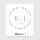 Suche nach monogramm hochzeitsgeschenke hochzeit aufkleber Hochzeitsaufkleber