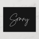 Suche nach im sorry postkarten Entschuldigung