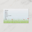 Suche nach mohnblumen visitenkarten Feld