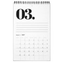 Suche nach und weiße kalender Minimalistisch