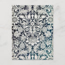 Suche nach william morris vintages muster postkarten Blume