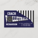 Suche nach volleyball gear visitenkarten Trainer