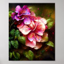 Suche nach green leaves poster Pink
