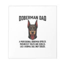 Suche nach dobermann notizblock Vatertag