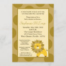 Suche nach könig des dschungels einladungen Safari