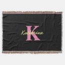 Suche nach mit monogramm decken Schwarz