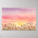 Suche nach aquarell blumen malerei poster Bunt