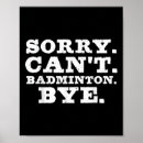Suche nach badminton poster Athlet