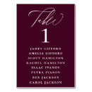 Suche nach pflaume tischkarten Lila