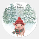 Suche nach weihnachtsschwein aufkleber Weihnachtsaufkleber