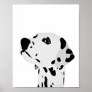Suche nach gepunkteter hund poster Dalmatinisch