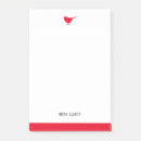 Suche nach roter vogel post it Personalisiert