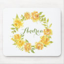 Suche nach aquarell mit blumen mousepads Personalisiert