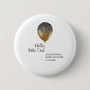 Suche nach elegante babyparty buttons Gold