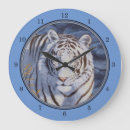 Suche nach weißer tiger wanduhren Große katzen