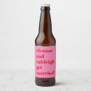 Suche nach hochzeit bier etikette Modern