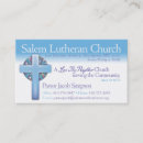 Suche nach kirchen visitenkarten Kreuz