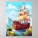 Suche nach piratenschiffe poster Boot