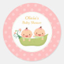 Suche nach erbsen aufkleber Zwillingsmädchen