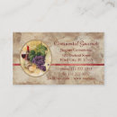 Suche nach nahrung und wein visitenkarten Catering