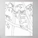 Suche nach eule im baum poster Vogel